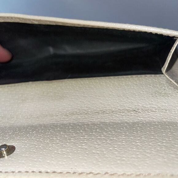 Gucci GG Logo Canvas Leather Trim Continental Wallet - Picture 8 of 15